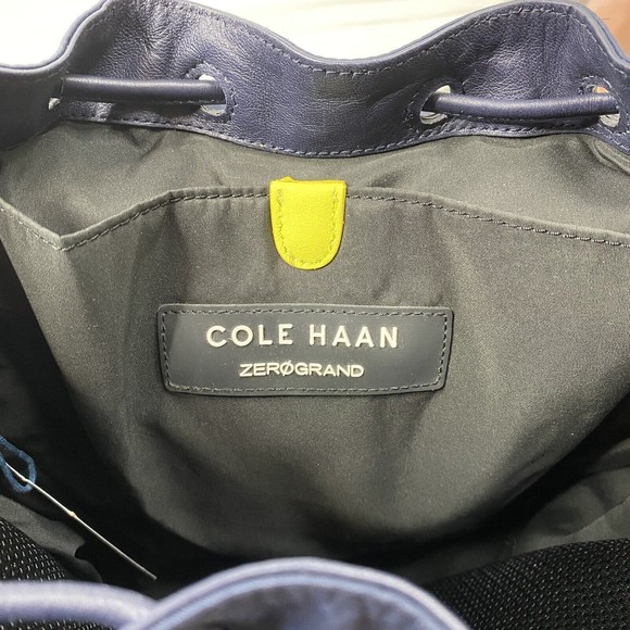 Cole Haan Zerogrand Navy Blue Nylon Backpack main image 4